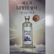 제주 한라산 소주 성형물